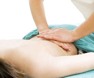 Para o tratamento da osteocondrose da coluna cervical, é prescrito um curso de massagem